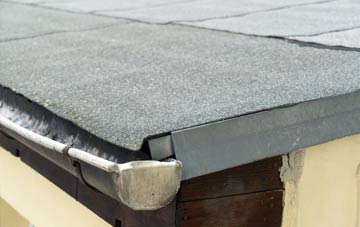 repair or replace Sudbrook flat roofing?